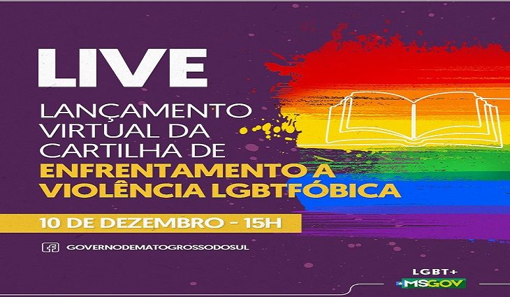 O Governo do Estado, por meio da Subsecretaria de Políticas Públicas LGBT, realiza nesta quinta-feira (10) o lançamento da Cartilha para Enfrentamento de Violência LGBTFÓBICA