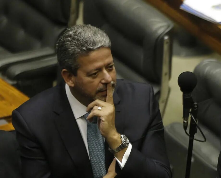 O deputado Arthur Lira (Progressistas-AL), no plenário da Câmara dos Deputados