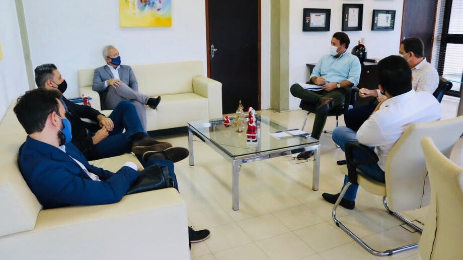 Encontro do Sindifiscal-MS com o titular da Sefaz, Felipe Mattos