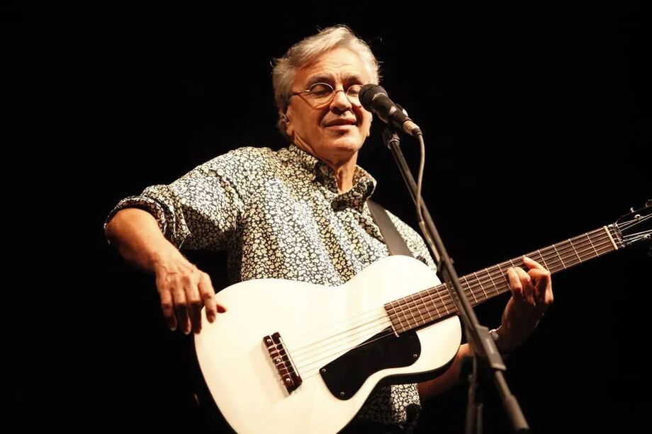Caetano Veloso em show de 2013