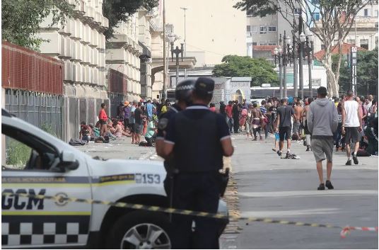 O episódio mais recente de conflito na Cracolândia aconteceu na tarde de anteontem
