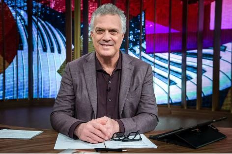 O jornalista e apresentador Pedro Bial