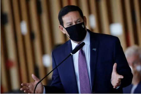 O vice-presidente da República, Hamilton Mourão