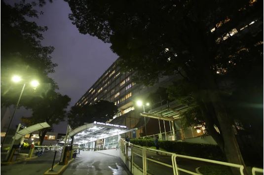 O hospital informou que a taxa de ocupação de casos do novo coronavírus e de outras doenças estava em 83,7%