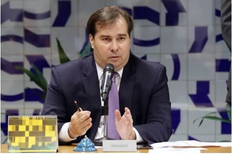 O presidente da Câmara, Rodrigo Maia (DEM-RJ)