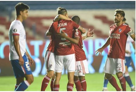 River Plate goleou o Nacional e enfrentará o Palmeiras na Libertadores