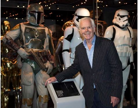 O ator Jeremy Bulloch, que interpretou Boba Fett em Star Wars, em 2017