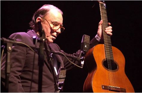 João Gilberto em show de 2003