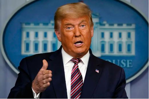 O presidente dos Estados Unidos, Donald Trump