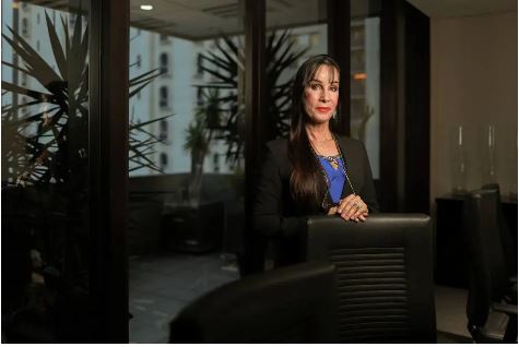 A presidente da Feninfra, Vivien Mello Suruagy