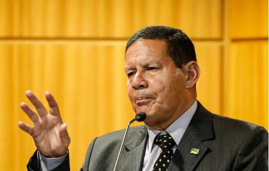 O vice-presidente da República, general Hamilton Mourão