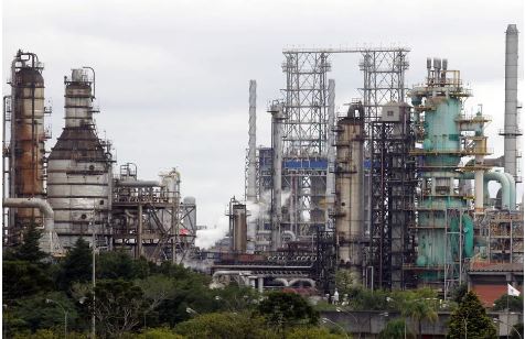 Refinaria Presidente Getúlio Vargas, a Repar, em Araucária (PR)