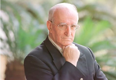 O ensaísta português Eduardo Lourenço em São Paulo, em 2000