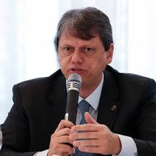 Ministro da Infraestrutura, Tarcísio de Freitas