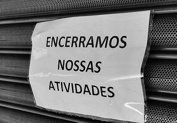 Fechamento de empresas
