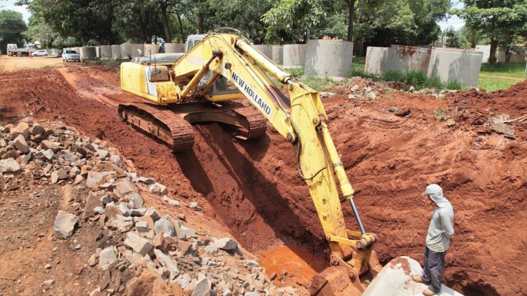 Nova Campo Grande segue em ritmo acelerado e conta com 30% da drenagem prevista na primeira etapa do projeto já concluída