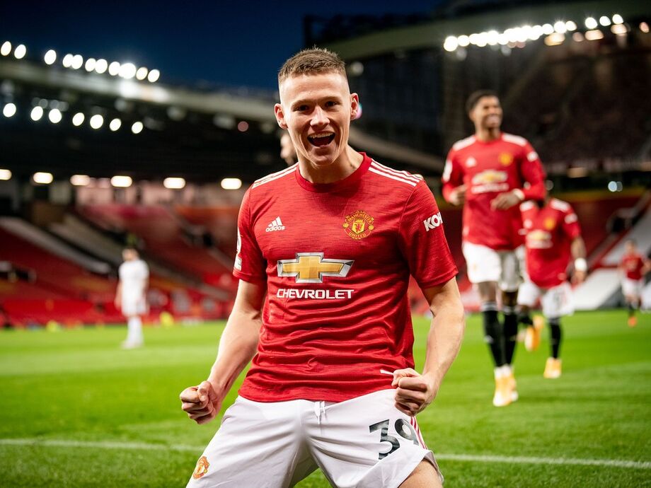 McTominay marcou dois gols na vitória do Manchester United sobre o Leeds