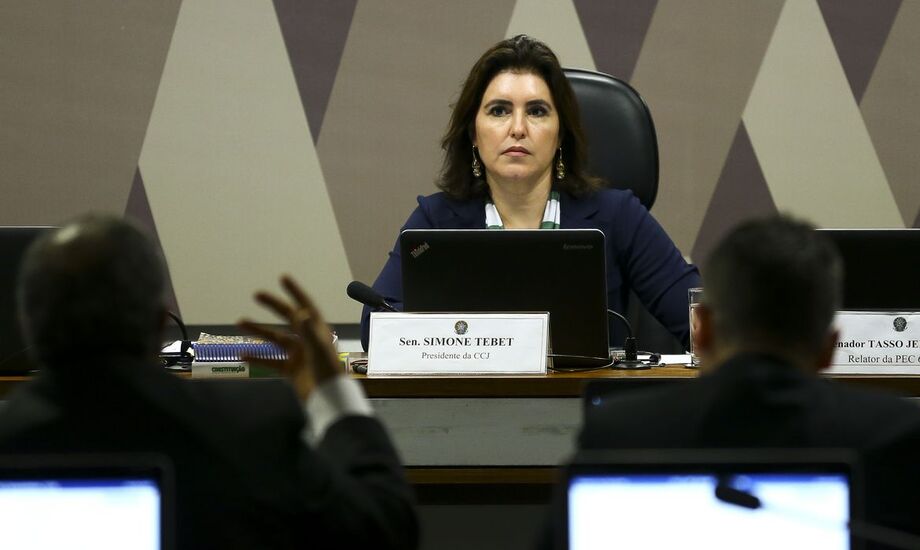 A senadora Simone Tebet (MDB-MS)