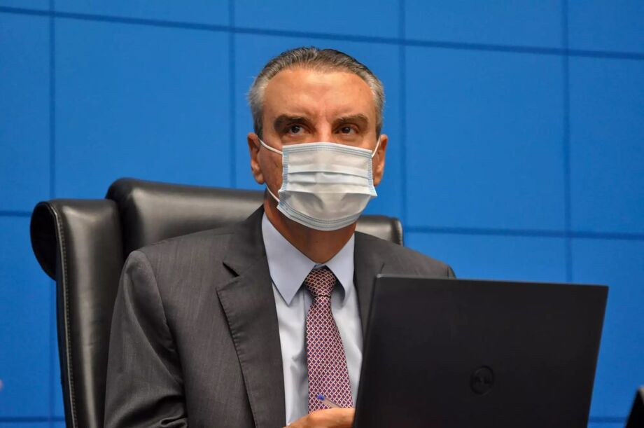 Deputado Paulo Corrêa (PSDB), presidente da Assembleia, durante sessão