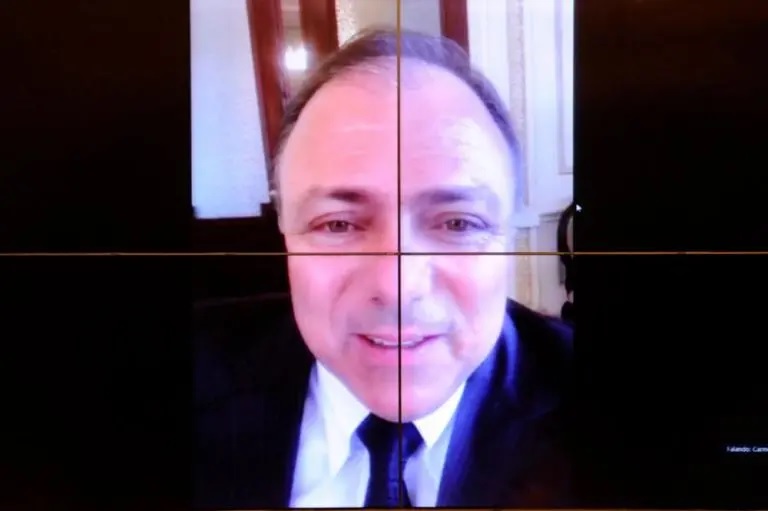 O ministro da Saúde, Eduardo Pazuello