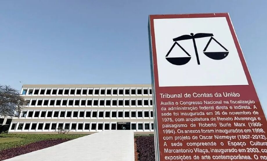 Sede do Tribunal de Contas da União, em Brasília.
