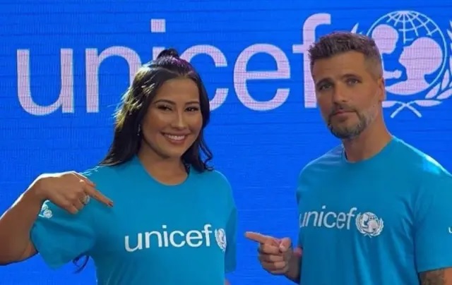 Thaynara OG e Bruno Gagliasso são nomeados embaixadores do UNICEF