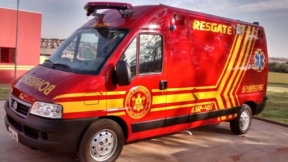 O Corpo de Bombeiros foi acionado, porém a vítima morreu no local