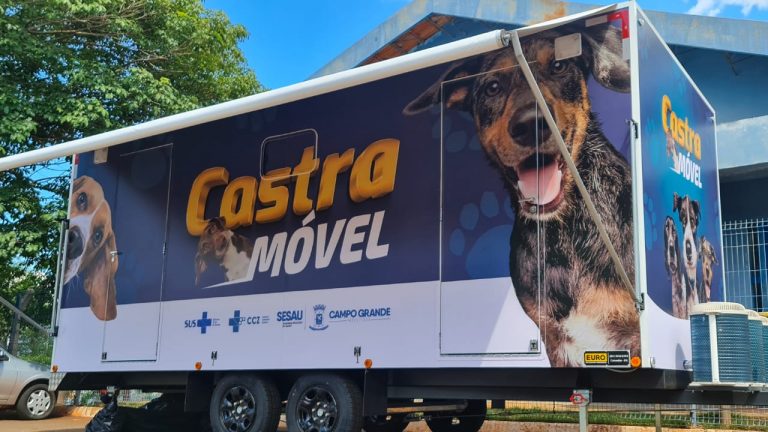 ampo Grande está recebendo uma unidade móvel completa, com mobiliário, gaiolas, equipamentos e instrumentos cirúrgicos, para a realização de castração em cães, em regime de mutirão