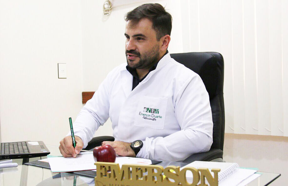 O nutricionista Emerson Duarte