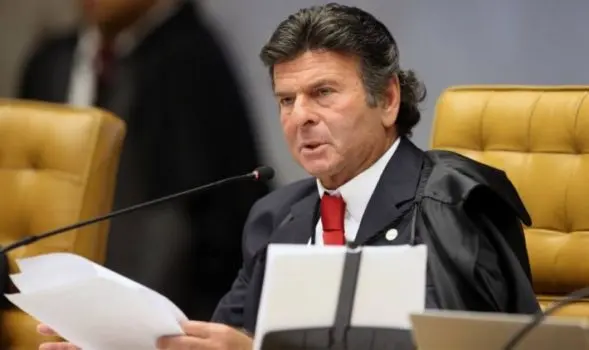O ministro Luiz Fux, presidente do Supremo Tribunal Federal