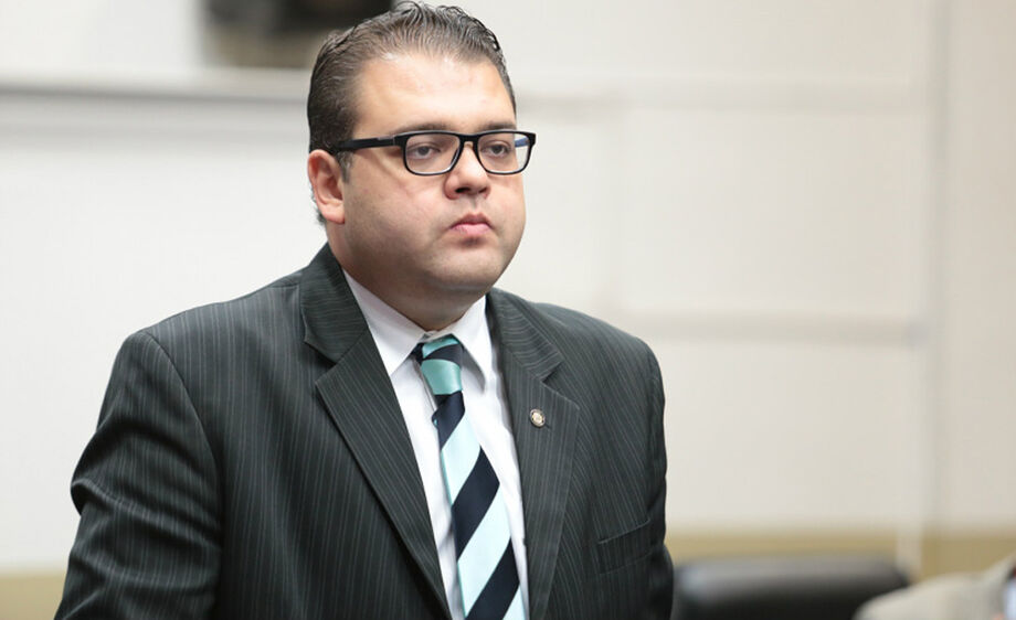 O prefeito de Dourados, Allan Guedes