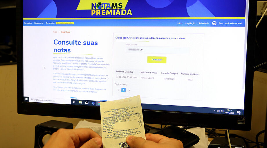 Nota MS Premiada colaborou para este resultado