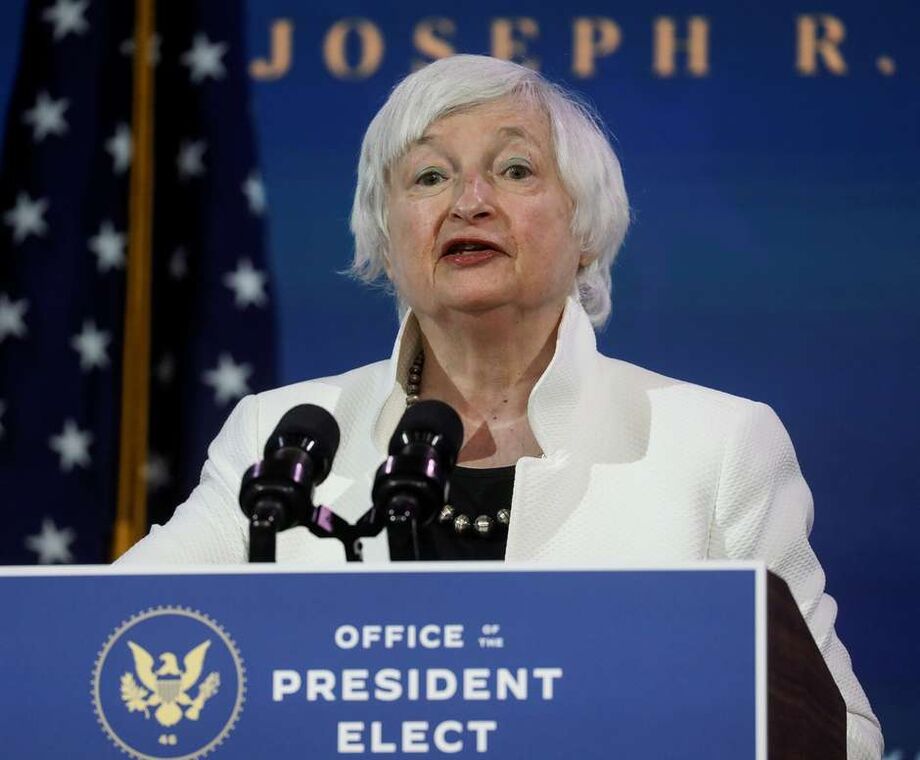 Janet Yellen, indicada pelo presidente eleito dos Estados Unidos Joe Biden para chefiar o Tesouro