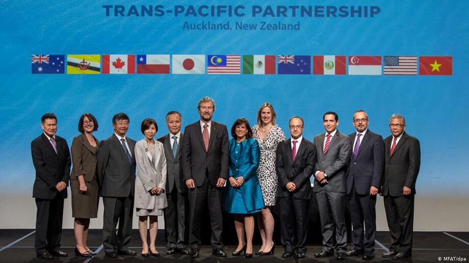 Representantes de Comércio Exterior dos 12 países assinaram o acordo em Auckland