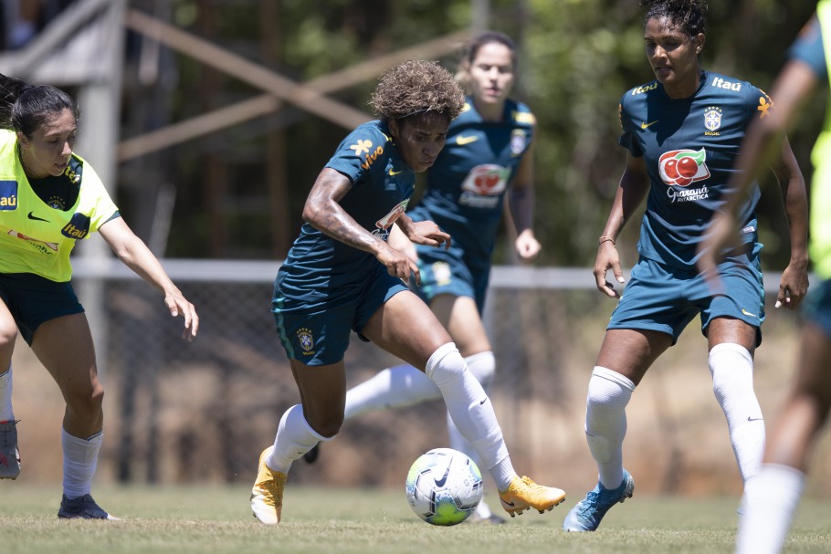 Treino da Seleção Feminina em Viamão