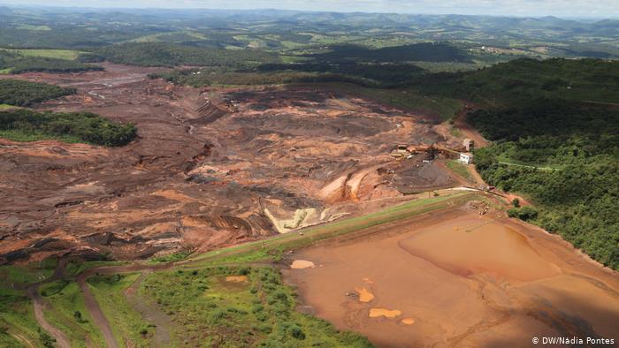 Rompimento da barragem da Vale em Brumadinho ocorreu em 25 de janeiro de 2019