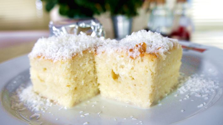 Bolo gelado é uma das receitas