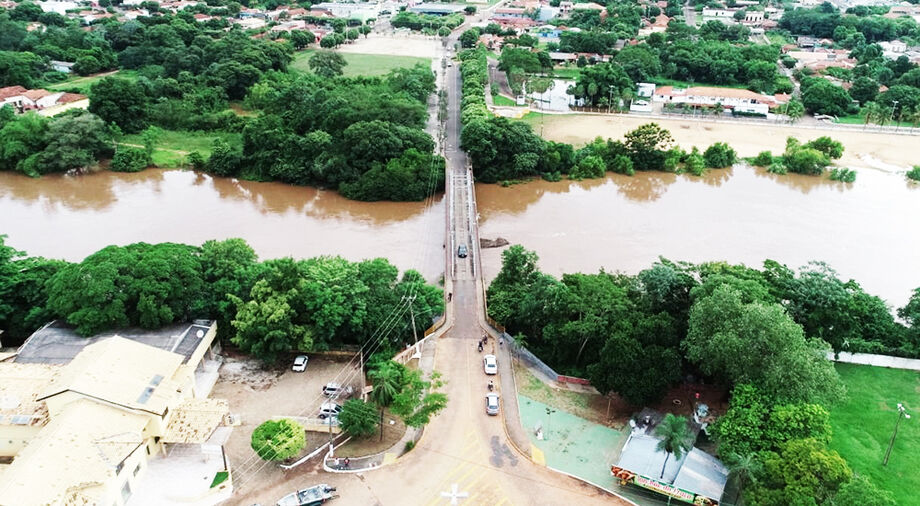 Os rios podem transbordar a qualquer momento