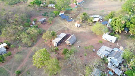 Indígenas da aldeia Uberaba, localizada na Ilha Ínsua, a 330 km de Corumbá, receberam na manhã de hoje (20) sinal de internet