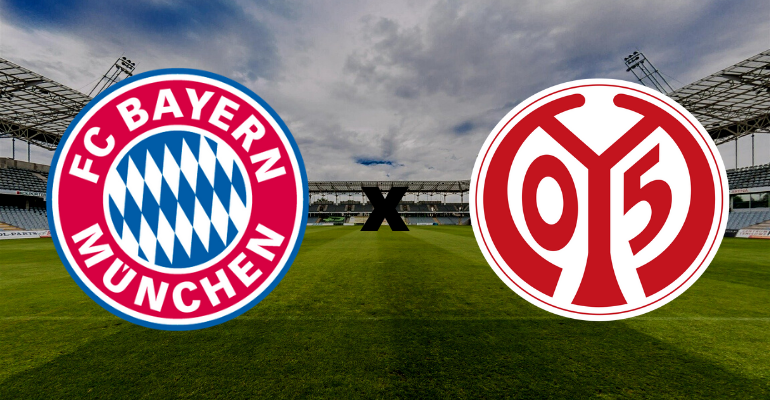 Bastaram 45 minutos para o Bayern de Munique conquistar mais uma vitória no Campeonato Alemão - e de goleada