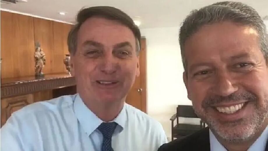 O presidente Jair Bolsonaro e o deputado federal Arthur Lira (PP-AL)