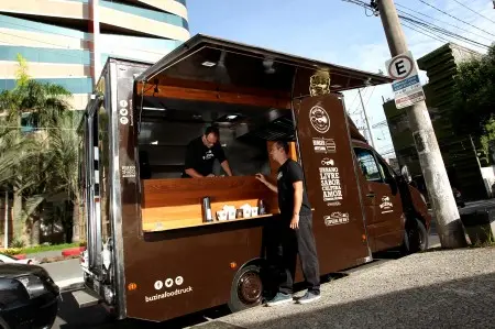 O empresário contava com os eventos corporativos, em que instalava food trucks de alimentação
