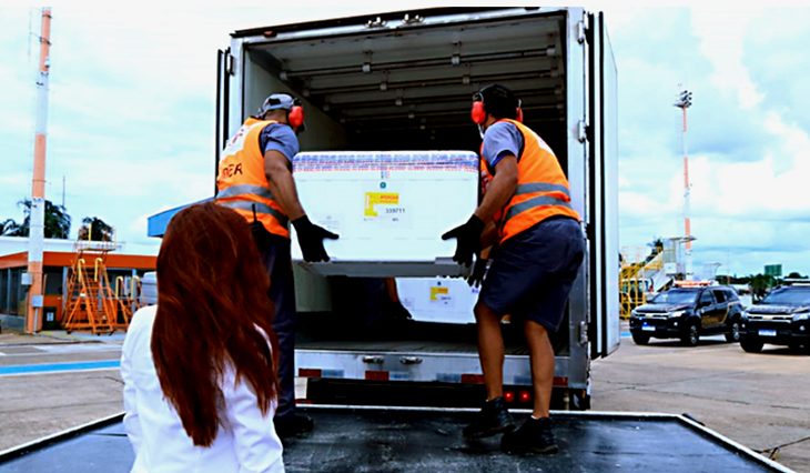 MS lidera distribuição de vacinas