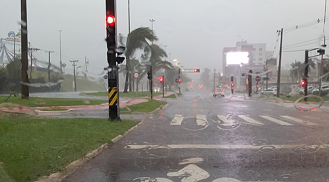 Chuvas seguem até fim de semana