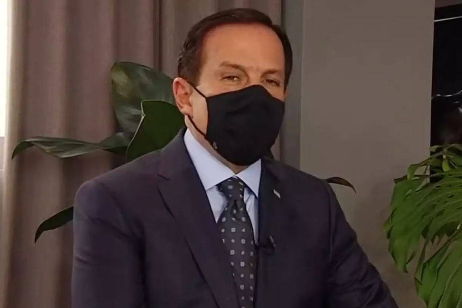 Doria comemorou aprovação da Coronavac