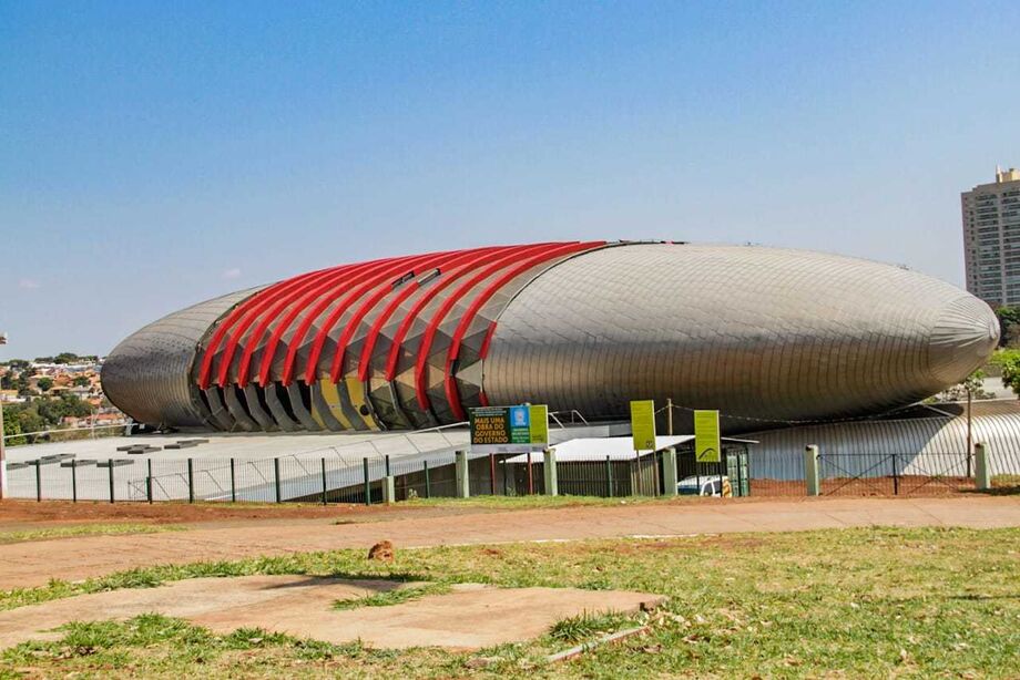 Aquário do Pantanal é construído na Avenida Afonso Pena, em Campo Grande