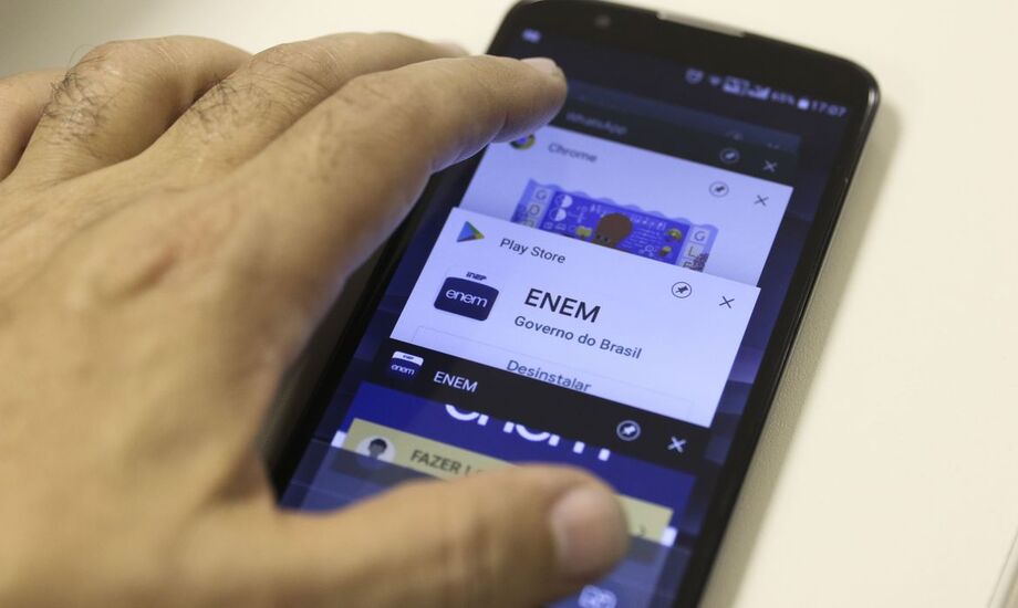 O aplicativo do Enem