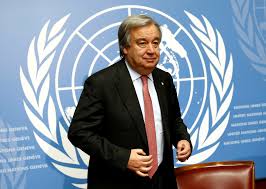 Secretário-geral da ONU, António Guterres