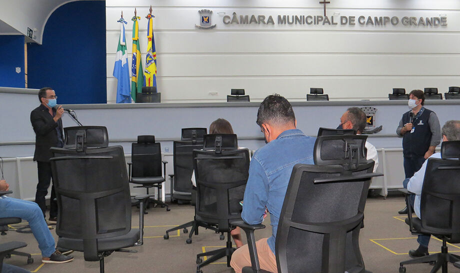 O vereador Dr. Sandro solicitou vacinação para todos os profissionais do Hospital Regional de Mato Grosso do Sul (HRMS)