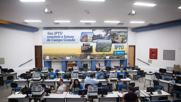 Em pagamentos à vista contribuintes tem 20% de desconto.